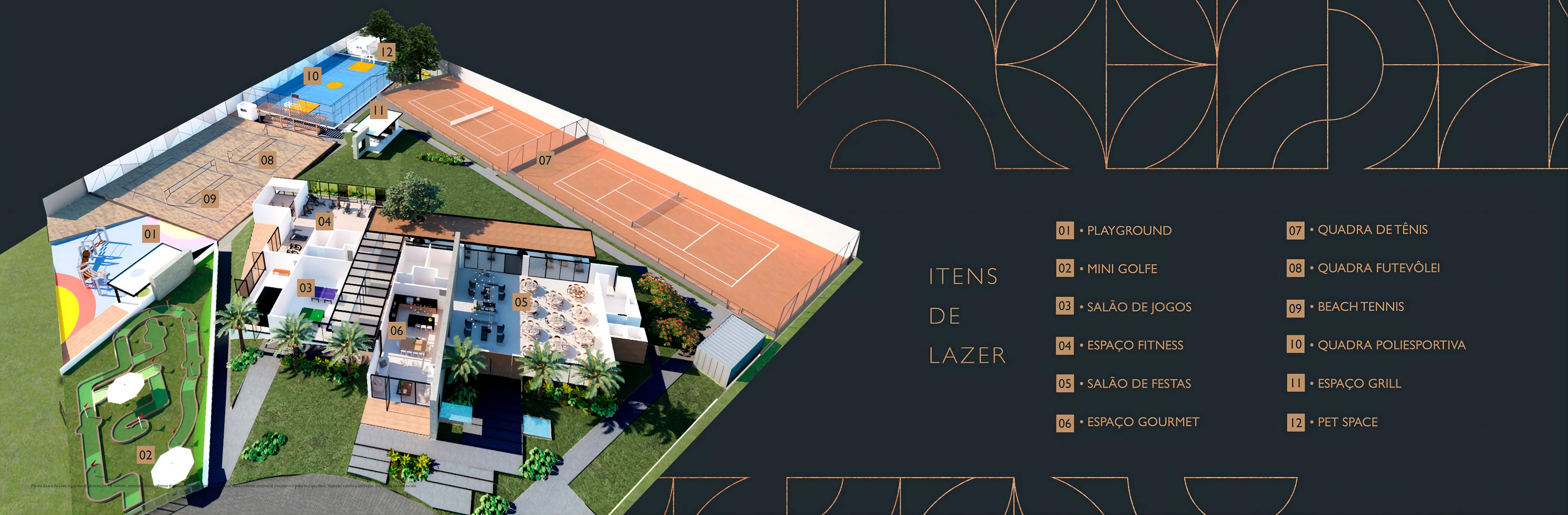 Área de lazer — Jardins das Nações